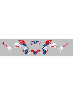 10HO6960825 - Kit Deco UP Maximize RojoAzul Honda CB1000R