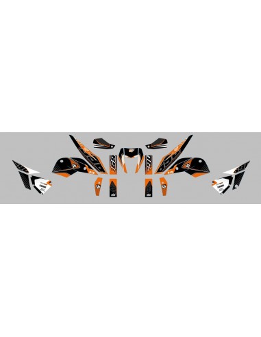 Kit Deco UP Maximize Negro-Naranja KTM Duke 690 - 10KT6961442