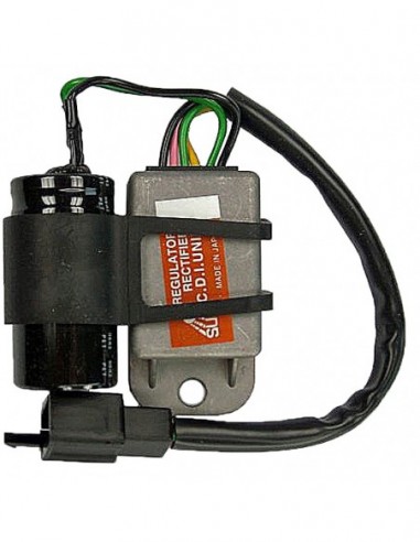 Regulador japonés SH542-12B - 12V - Trifase - CC - 4 cables - con condensador Honda XR 650 R - 04175984