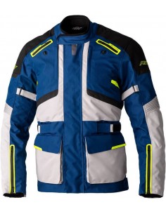 102979BLU-44-L - Chaqueta Textil Hombre RST Endurance CE Azul-Gris-Amarillo