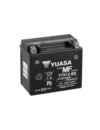 Batería moto yuasa ytx12-bs - 2153