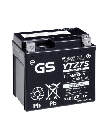 Batería GS GTZ7S gel - GTZ7S