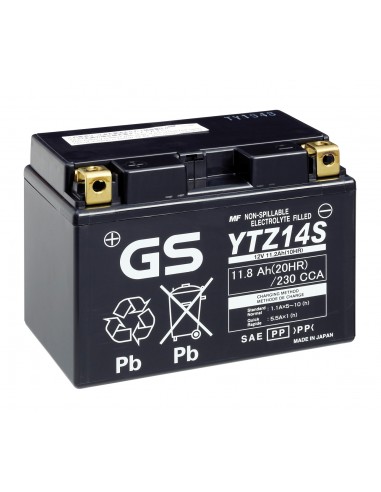 Batería GS GTZ14S gel - GTZ14S