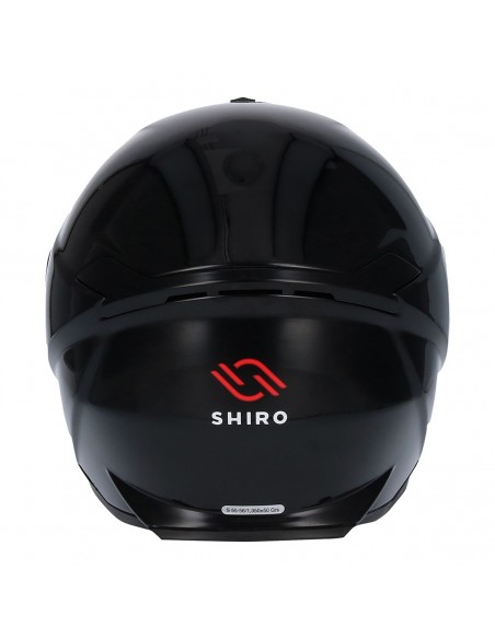 Casco Shiro SH-351 negro brillo - 001157-0002