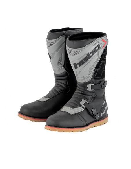 Botas Hebo trial technical 3.0 leather negro - HT1016N