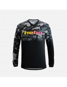 Camiseta trial Hebo pro camo - HE2187N