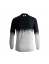 Camiseta trial Hebo pro V dripped blanco