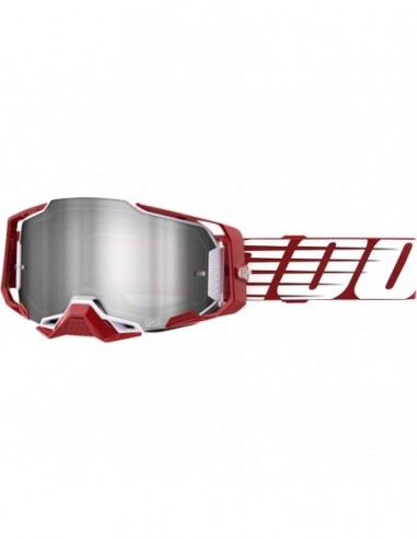 Gafas 100 Armega Red lente iridium plata