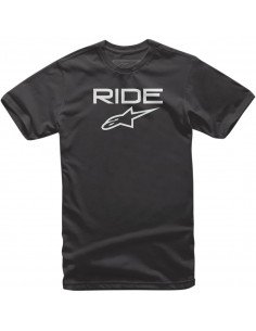 103872000-1020 Camiseta Alpinestars tee ride 2 black-white