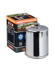 Filtro de aceite hiflofiltro racing hf171crc (cromo) - HF171CRC