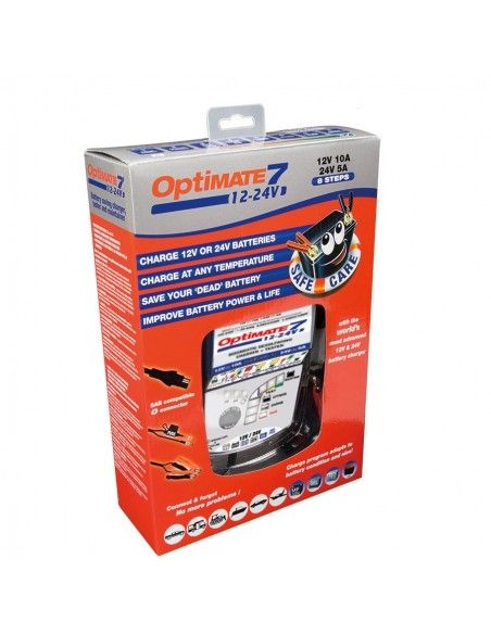 Cargador baterías optimate 7 12v. - 24v. tm-260 - 00600260