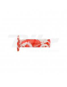 83676 - Puños domino offroad snake rojo/blanco