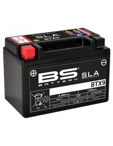Batería bs battery sla btx9 (fa) - 35832