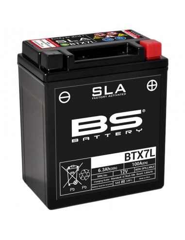 Batería bs battery sla btx7l (fa) - 35830