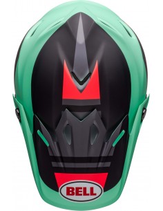 899001140401 - Visera Bell moto-9 mips prophecy verde/rojo/negro