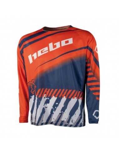 HE2525-T Camiseta Hebo end-cross stratos junior naranja t-6