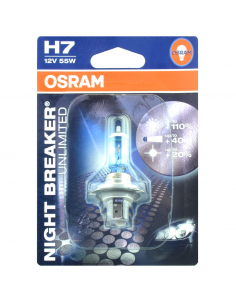 32655 Lampara osram h7 night breaker laser