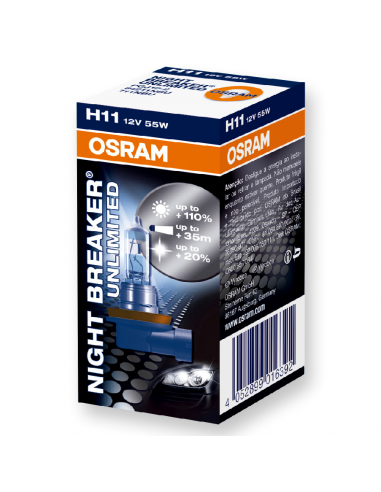 Lampara osram h11 night breaker unlimited - 32656