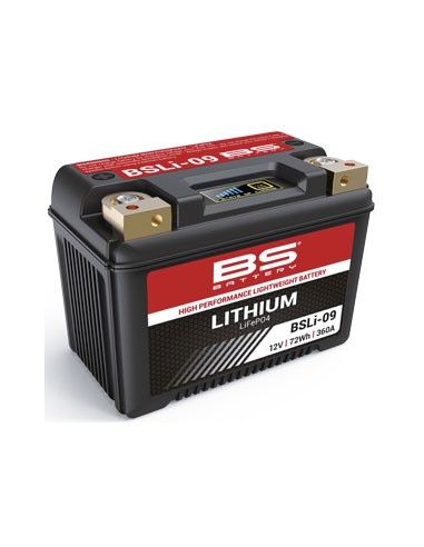 Batería de litio bs battery bsli-09 - 30000019
