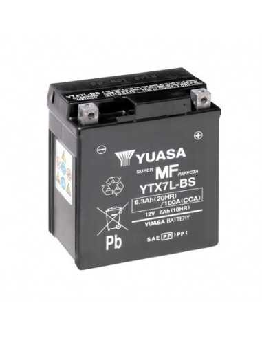 Batería yuasa ytx7l-bs combipack (con electrolito) - YTX7L-BS