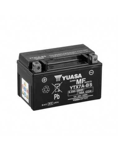 Batería yuasa ytx7a-bs combipack (con electrolito) - YTX7A-BS