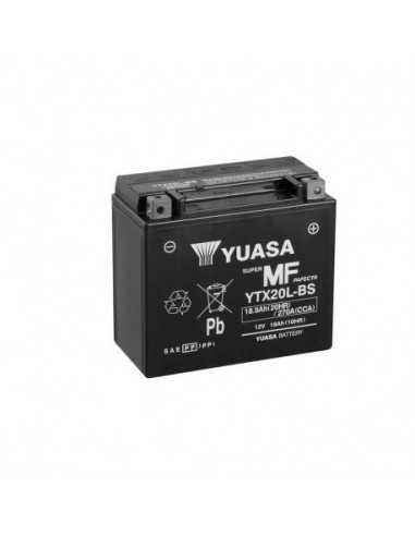 Batería yuasa ytx20l-bs combipack (con electrolito) - 61330