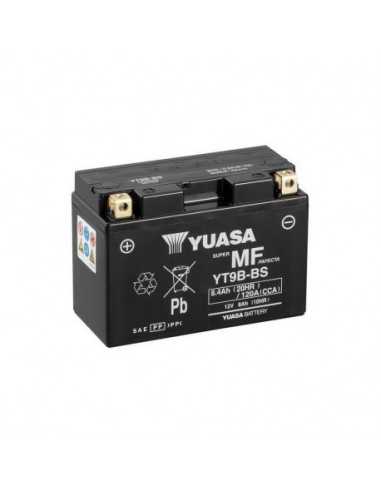 Batería yuasa yt9b-bs combipack (con electrolito) - 61331