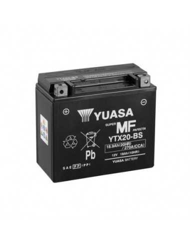Batería yuasa ytx20-bs combipack (con electrolito) - 61347