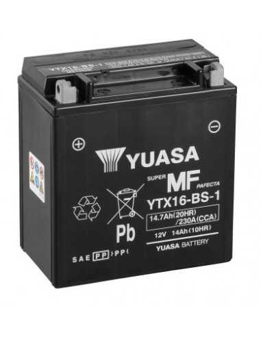 Batería yuasa ytx16-bs-1 combipack (con electrolito) - 61391