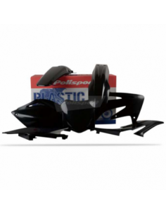 48001 - Kit plástica polisport Honda negro 90144