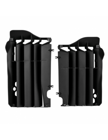Aletines de radiador polisport Honda negro 8455800001 - 42890
