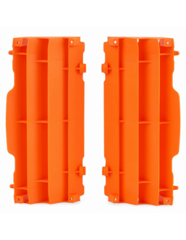 Aletines de radiador polisport KTM naranja 8455300002 - 42901