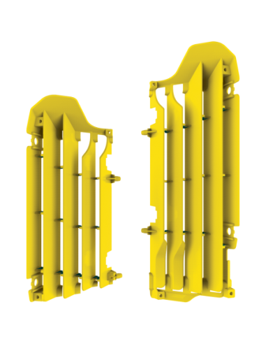 Aletines de radiador polisport suzuki amarillo 8464800002 - 785974YW