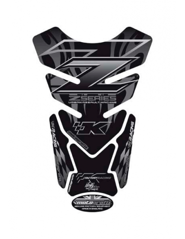 Protector de depósito motografix Kawasaki 4 piezas negro - 782904
