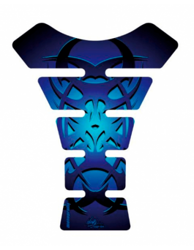 Protector de depósito motografix street 1 pieza tribal, azul - 789018