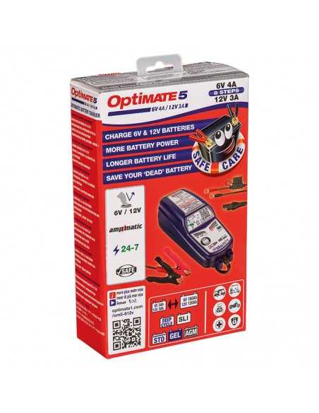 Cargador baterías optimate 5 6v-12v tm320 - 00600320