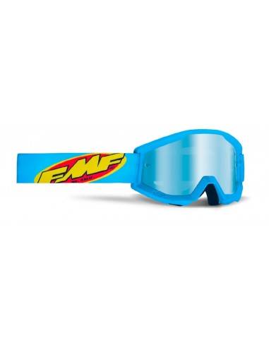 Gafas FMF PowerCore Core Cyan Lente Espejo Azul - F5005100004
