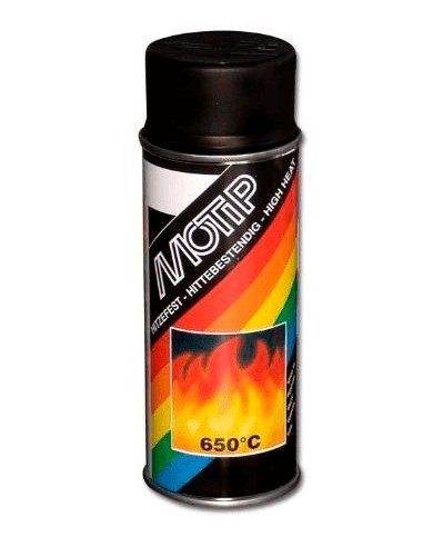 Pintura alta temperatura MOTIP negro - 891410