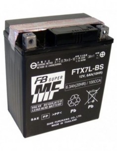 Batería Furukawa FTX7L-BS Sin Mantenimiento - 0607951S