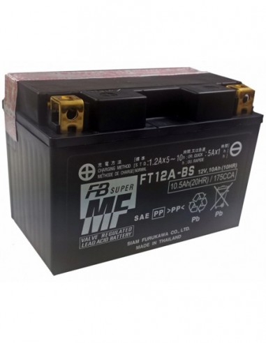 Batería Furukawa FT12A-BS Sin Mantenimiento - 0612100S