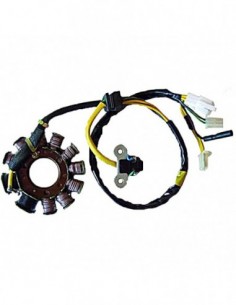 Stator SGR Trifase 11 Polos con pick-up 2 cables(Mot SYM 125/150/200 4T Carb) - 04163067