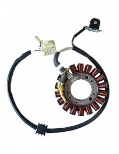 04163070 Stator SGR Trifase 18 Polos con pick-up 2 cables(Motor Yamaha 500 4T Carburador)