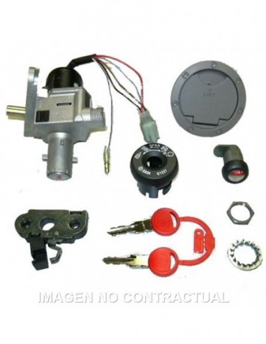 Kit contacto, sillín, guantera y depósito Yamaha 50 Aerox - 27791520