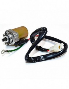 Motor Arranque 12V 0,15KW - 11 Dientes - Rotación izquierda _ Con cable Peugeot Ludix 50 - 04178168